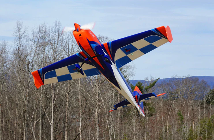 Extremeflight A400 OB Extra 300 85 Orange/Blue